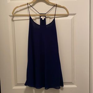 Spaghetti strap dress blouse